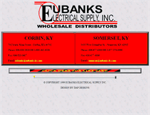 Tablet Screenshot of eubanks-ky.com
